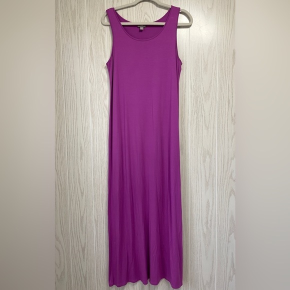 J. Jill Dresses & Skirts - J. Jill Pinkberry Sleeveless Women's Long Maxi Stretch Sheath Dress Size S